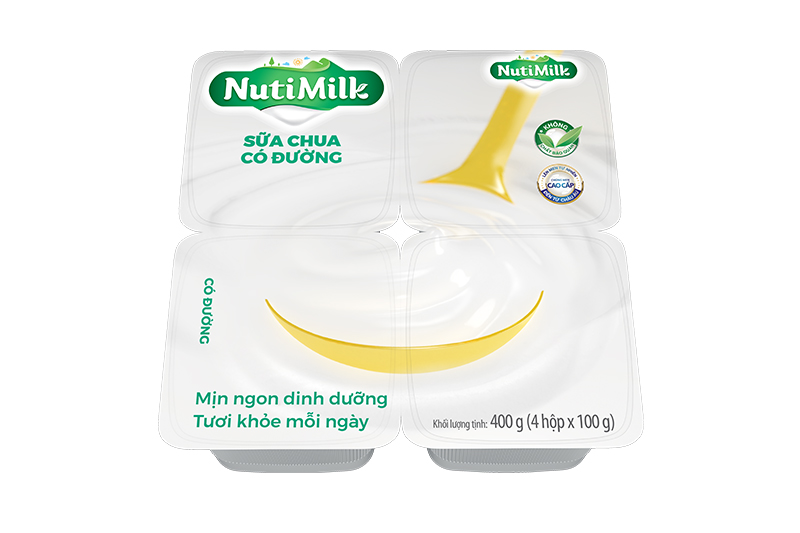 NutiMilk Sữa chua Có Đường