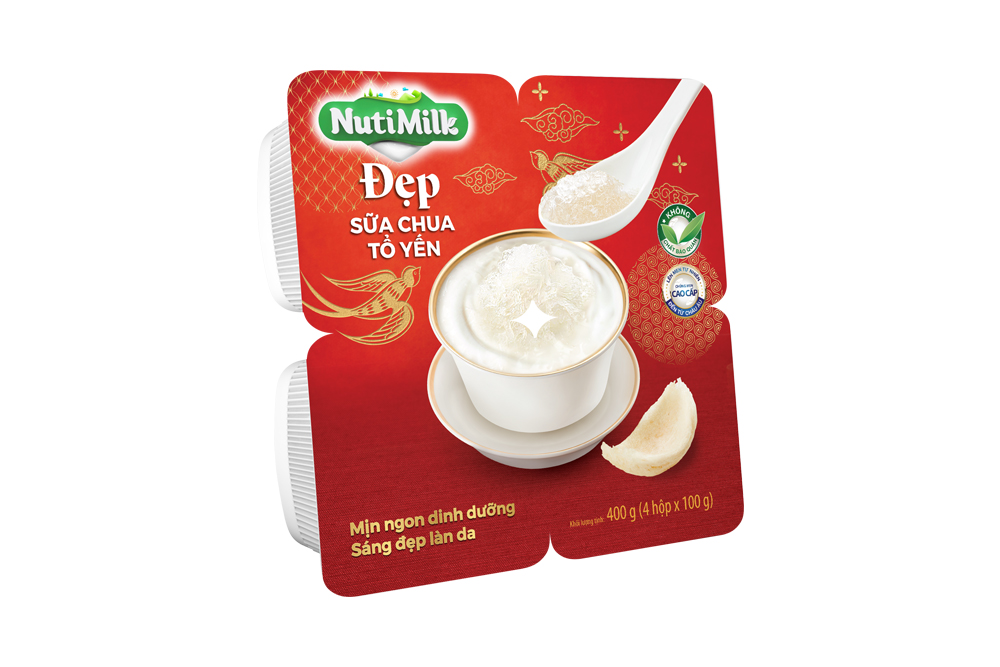 NutiMilk Đẹp - Sữa chua Tổ Yến